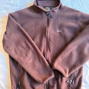 REI Retro Brown Polartec Fleece Jacket
